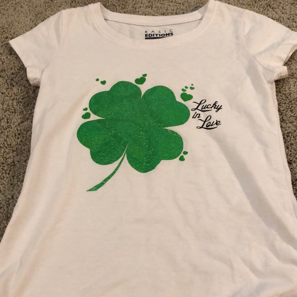 Girl’s St. Paddy’s day shirt